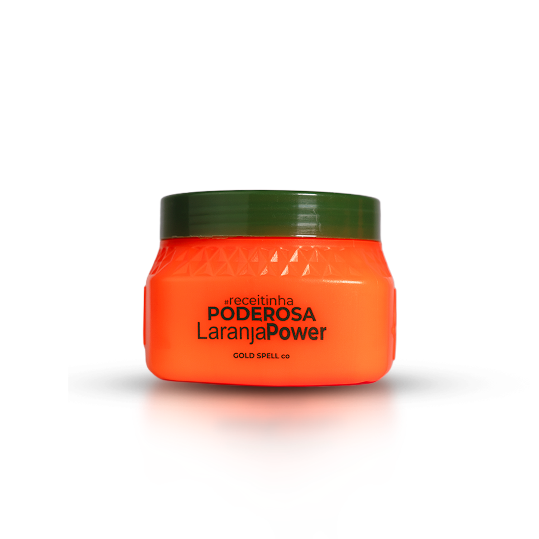 Mask Poderosa Laranja Power - Gold Spell Cosméticos